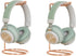 2Pcs Universal Metal Headphone Stand Desktop Vertical Headphone Display Stand Gaming Headset Rest Hanger Support Rack Holder Organizer for Most He...