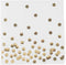 80 Pack of White Paper Cocktail Napkins with Gold Foil Polka Dot Confetti?Polka Dot Party Supplies(5 x 5 in?3-ply) (gold)...