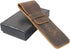 Leather Pocket Knife Sheath, Folding Knife Storage Case, Small Knife Pouch Holder, Waterproof Knife Cover, Knife Drawer Pocket Organizer (HGJ311) ...