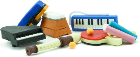 Iwako School Eraser #2 Carded Set (ER-BRI039)...