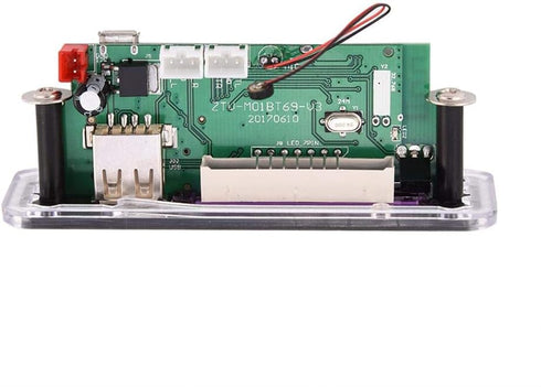 12V MP3 Decoder Module, USB/Bluetooth/SD Card/FM Radio WMA Decoder Board, Hands Call Bluetooth Decoder with Remote Control...