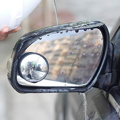 2Pcs Rear View Side Mirror Eyebrow Rain Visor Shade Guard Universal Car Rearview Mirror Rain Eyebrow Snow Guard Sun Visor Shadow Protector...