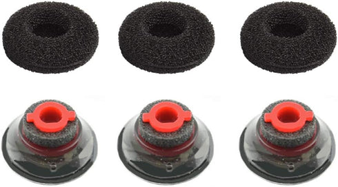 3X Ultra Comfort Eartips Ear Buds Replacement Earphone Ear Tips Kits Earpads Foam Set Cushion for Plantronics Voyager 5200 5220 5210 Series Blueto...