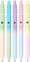 MIUTME 5Pcs Gel Pens, Pastel Retractable Gel Pens Quick Dry Ink Pens Fine Point Premium Smooth Writing Pens, Aesthetic Pens for School & Office Su...