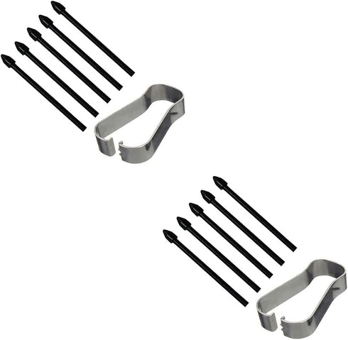 10 PCS Replacement Tips Stylus Pen Nibs Parts for Samsung Galaxy Note10 Note10 Plus Note 20 Note 20 Ultra 5G Tab S6 S6 Lite S7 S7+ Plus (2 Packs T...