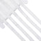 GORGECRAFT 25 Yards White Elastic Lace Trim 10mm Wide Stretch Edge Lingerie Edging Trimming Webbing Crocheted Lace Cord Ribbon for DIY Sewing Craf...