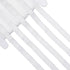 GORGECRAFT 25 Yards White Elastic Lace Trim 10mm Wide Stretch Edge Lingerie Edging Trimming Webbing Crocheted Lace Cord Ribbon for DIY Sewing Craf...