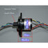 1Pcs Mini Capsule Electrical Slip Ring 21.8mm 300RPM AC240V 2A 10 Wires for Monitor Robotic Test...