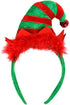 FRCOLOR Elf Hat Headband Christmas Halloween Holiday Party Cute Elf Costume Hats Hair Hoop Headwear for adult girls...