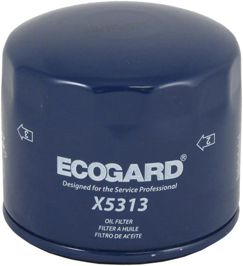 ECOGARD X5313 Premium Spin-On Engine Oil Filter for Conventional Oil Fits Chevrolet Silverado 2500 HD 8.1L 2001-2006, Silverado 3500 8.1L 2001-200...