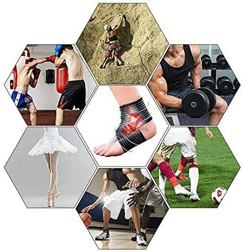 Elastic Lower Leg Calf Compression Support Bandage Sleeve Wrap for Women and Man, Shin Splint Guard for Football Runner, Basketball, Volleyball, C...