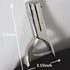 1/4 inch (6mm) Heavy Duty Hole Punch 2 Inch Reach Deep Throat Paper Punch Slot Punch Badge Hole Punch Hand Held Long Hole Puncher for Craft Paper ...
