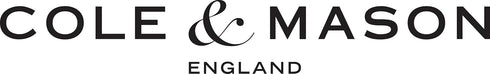 Cole and Mason Salt & Pepper Shaker Set, 4"...