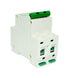 Miniature Circuit Breaker DZ47-63 C1 DIN Rail Mount Circuit Breaker Low-Voltage 1A 240/400V 2 Pole...