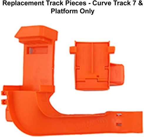 Replacement Parts for Ultimate Garage - Hot Wheels Ultimate Garage Vehicle Playset FTB69 ~ Replacement Track Pieces ~ Includes Curve Track 7 & Pla...