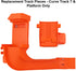 Replacement Parts for Ultimate Garage - Hot Wheels Ultimate Garage Vehicle Playset FTB69 ~ Replacement Track Pieces ~ Includes Curve Track 7 & Pla...