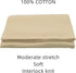 iNee 100% Cotton Interlock Knit Waldorf Doll Skin Fabric, One Yard, Fair...