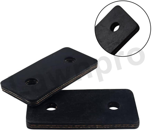 2-Pack ARP2101 Steel Auger Rubber Paddles Compatible with 21'' Snow Blower SNT2110/SNT2114, Black...