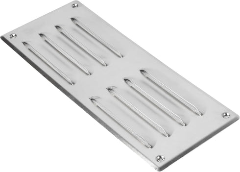 Vent Systems 10" x 4" Inch Aluminum Air Vent Cover - Quality Air Return Grill with Built in Protection Mesh - HVAC Home Ventilation Improvement - ...