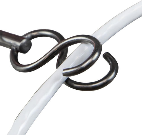 Klein Tools 56512 Splinter Guard Wire Fish Rod and Glow Rod Attachment Double-S Hook...