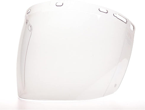 Pyramex Safety Full Face Shield Eye & Face Protection (Headgear Not Included), Clear Tapered Polycarbonate - ANSI Z87+...