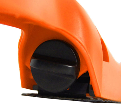 Surform Flat File of plastic, Portable Hand Woodworking Filer Filing Razor Hand Tools orange/Black 8401-2...