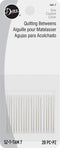 Dritz 56B-7 Quilting Betweens Hand Needles, Size 7 (20-Count) Nickel...