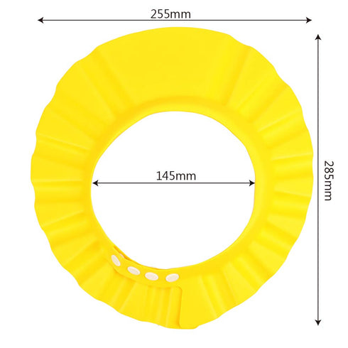Shampoo Shower Bathing Protection Bath Cap Adjustable Visor Hat for Toddler, Baby, Kids, Children,Set of 3...