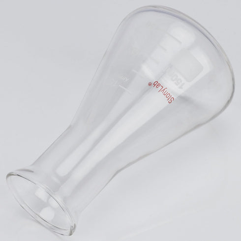 stonylab Glass Wide Mouth Erlenmeyer Flask, 150 ml Borosilicate Glass Erlenmeyer Flask with Heavy Duty Rim, 1 Pack...