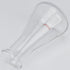 stonylab Glass Wide Mouth Erlenmeyer Flask, 150 ml Borosilicate Glass Erlenmeyer Flask with Heavy Duty Rim, 1 Pack...