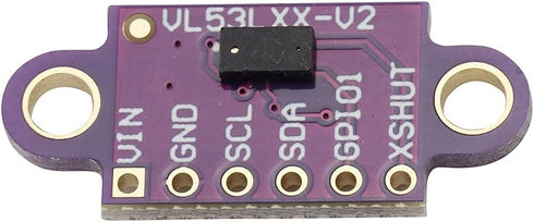 2PCS VL53L0X Time of Flight(TOF) Ranging Measurements Sensor Breakout 940nm Laser Fast Accurate Distance Ranging Module I2C IIC...