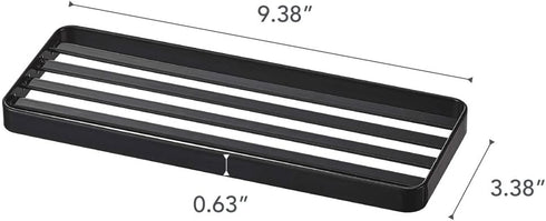Tower bathroom trays, One Size, Black...