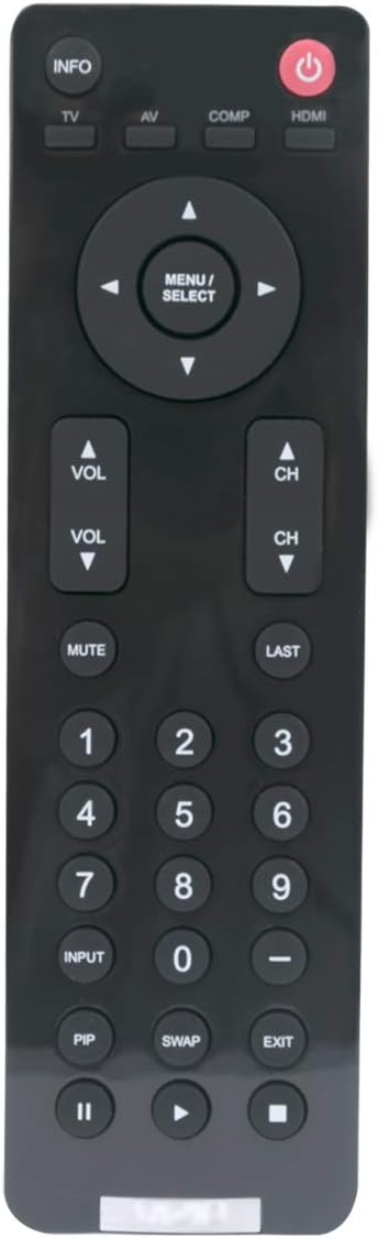 VR4 Replaced Remote Control fit for VIZIO TV E550VA M320VT M320VTCA M320VTMX M370VT M420VT M420VTMX VO320E VA320E VA320M M420VT M470VT VL370M E320...
