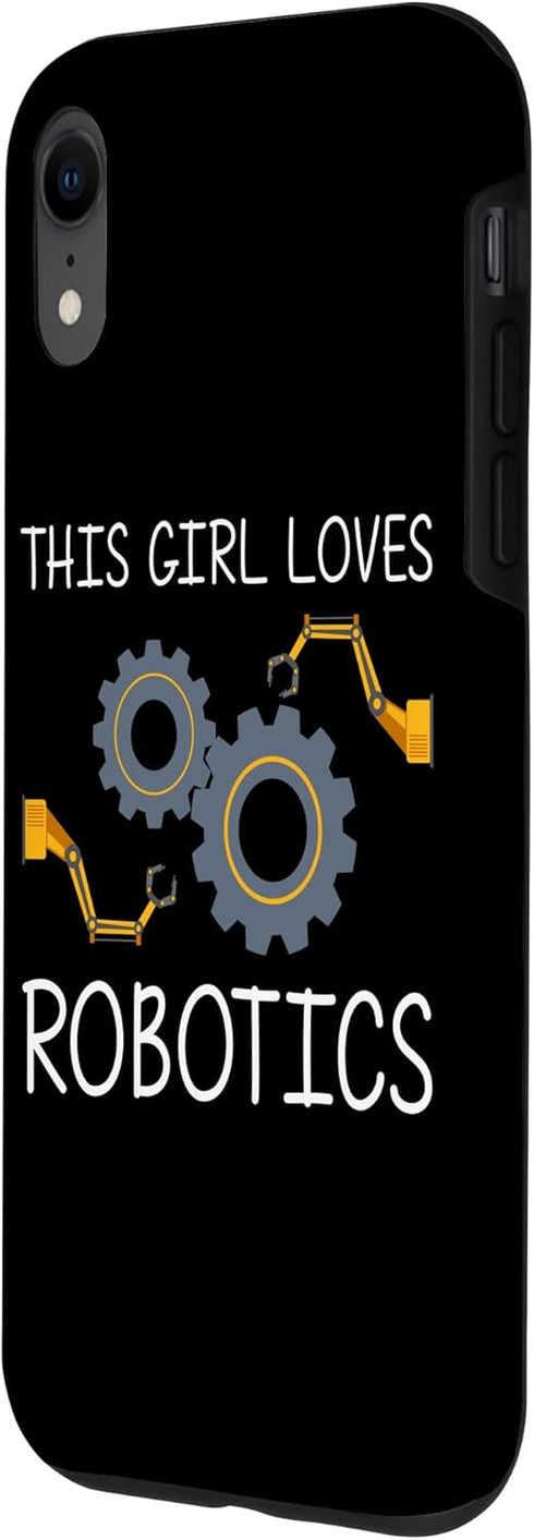 iPhone XR Funny Robotics For Girls Kid Robots Engineering Robot Lovers Case...