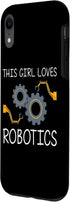 iPhone XR Funny Robotics For Girls Kid Robots Engineering Robot Lovers Case...
