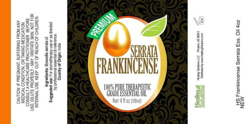 Healing Solutions 120ml Oils - Frankincense Essential Oil - 4 Fluid Ounces...