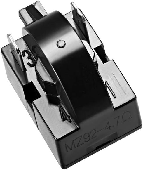 uxcell 2 Pcs 4.7 Ohm 2 Pin Refrigerator Start Relay for Compressor Black...
