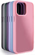 TENOC Phone Case Compatible with iPhone 12 Pro Max, Pink Case Translucent Protective Bumper Matte Hard Back Cover for 6.7 Inch...
