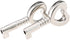 Openable Heart Lock Charm 0.66" Width Simulated Leather Cloth Choker...