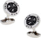 Triathlon Triathlete Swim Bike Run Round Pair Cufflinks...
