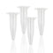 100 Pcs Centrifuge Tubes 1.5 ml Bottom Tip Clear Plastic Test Tube Vials Small Tubes with Caps Small Sample Bottle Vials Container with Cap for La...