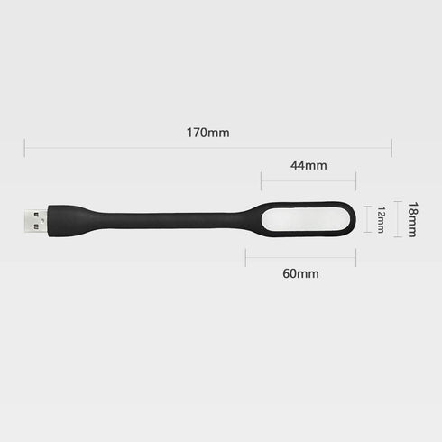 USB LED Light Lamp for Power Bank, Portable Eye Care Mini Night Light with Flexible Arm, USB Gooseneck Reading Lamps Book Light,Compatible for Des...