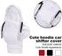 Car Gear Shift Knob Cover Funny Gear Shift Hoodie Universal Knob Cover Car Shifter Protector Decoration Automotive Interior Accessories, White...