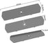 Kitchen Faucet Sink Splash Guard, 24" x 5.6'' Upgrade Silicone Faucet Water Catcher Mat, Sink Draining Pad Behind Faucet, Rubber Drying Mat for Co...