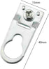 8PCS Aluminum Alloy Picture Frame Hanging Brackets Hooks Hangers 40mmx15mm Metal Photo Frame Hardware Accessories...