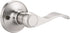 Probrico Wave Style Handle Dummy Leverset Left/Right Hand Door Knobs, Satin Nickel Finish...