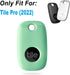 Geiomoo Silicone Case for Tile Pro 2022 Tracker, Soft Flexible Scratch Resistant Cover with Carabiner (Mint)...