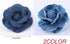 YXQ 6Pcs Fabric Flower 3 Sizes Denim Flowers Decoration DIY Crafts...