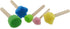 Sponge Stamp DGZZI 2Sets Mini Cute Round and Flower Shapes Painting Brush with Wooden Handle for Children Painting, DIY, Craft, Scrapbooking, Draw...