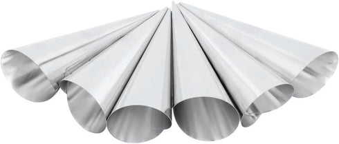 Cream Roll Horn Molds, Set of 6...